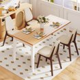 thumbnail image 4 of Costway Modern Dining Chair Set of 2 with Upholstered Backrest Seat Linen Fabric for Room, 4 of 9