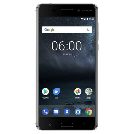 Nokia 6 TA-1025 32GB Unlocked GSM Android Phone w/ 16MP Camera - (What's The Best Android Phone)