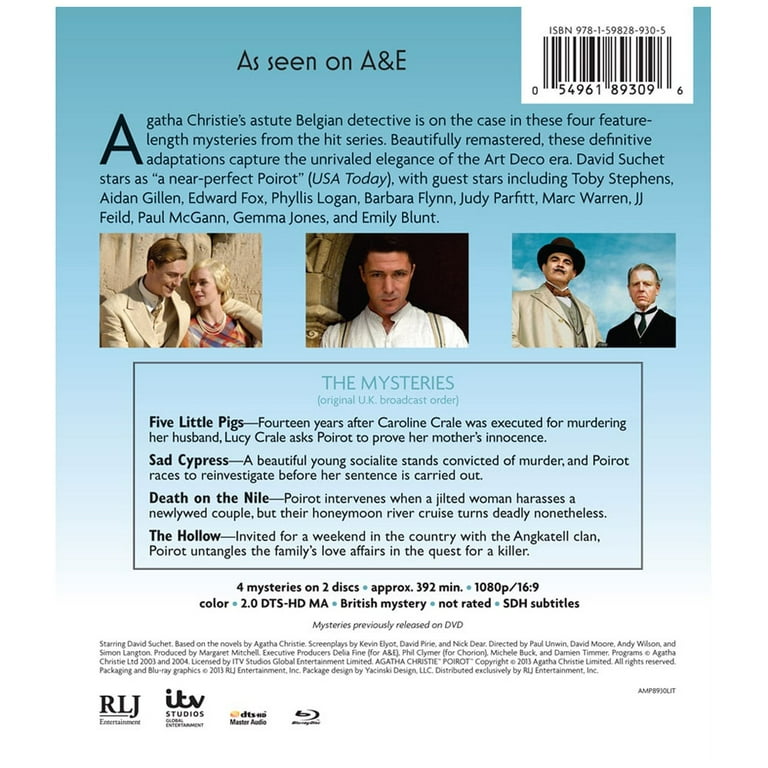 Agatha Christie's Poirot: Series 9 (Blu-ray) - Walmart.com