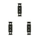 thumbnail image 2 of Topes de plástico Qarigey de 100 piezas para ropa cordones de zapatos bloqueo negro, 2 of 6