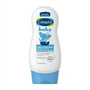 Cetaphil Baby Shampoo and Body Wash with Organic Calendula, Tear Free, Made with Organic Calendula, Hypoallergenic, Ideal for Everyday Use, Soap Free, 7.8 Ounce, Wash & Shampoo