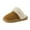 Chestnut, variant on Cushionaire Hush Cozy Womens Slippers with Faux Fur Lining – Slip On  Comfortable Mule House Slippers for Women Indoor and Outdoor
