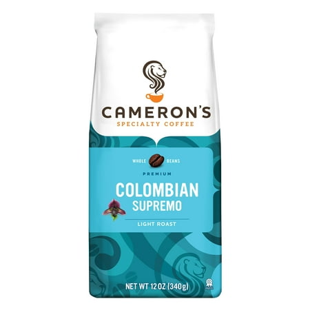 Cameron's Specialty Coffee Colombian Supremo Whole Bean,
