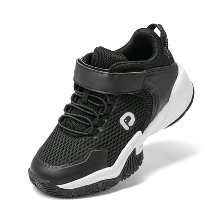 

Dream Pairs Boys Girls Basketball Shoes Athletic Sports Shoes Kids Fashion Sneakers SDBS225K BLACK Size 3