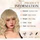thumbnail image 2 of Blonde Wig with Bangs Blonde Bob Wigs for White Women Natural Hair Short Curly, 2 of 5