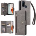 thumbnail image 1 of Case for OnePlus Nord N100 5G Magnetic Leather Zipper Wallet Cover Card Holder, 1 of 5