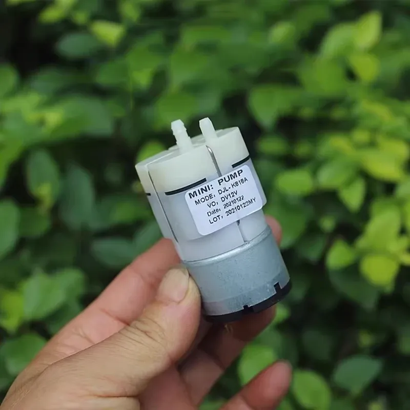 DC 12V Mini 32mm RK-520TB Motor Air Pump Micro Oxygen Pressure Pump DIY Inflator Aquarium Fish Tank