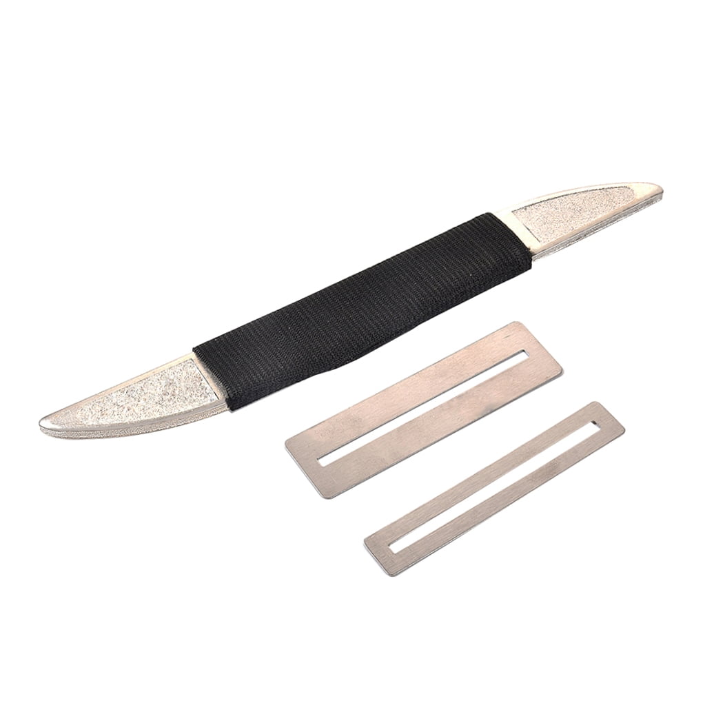 Amosfun Guitar Fret Polish Tools Luthier Tool Metal Multi Color 1 Set for Instrument Repair