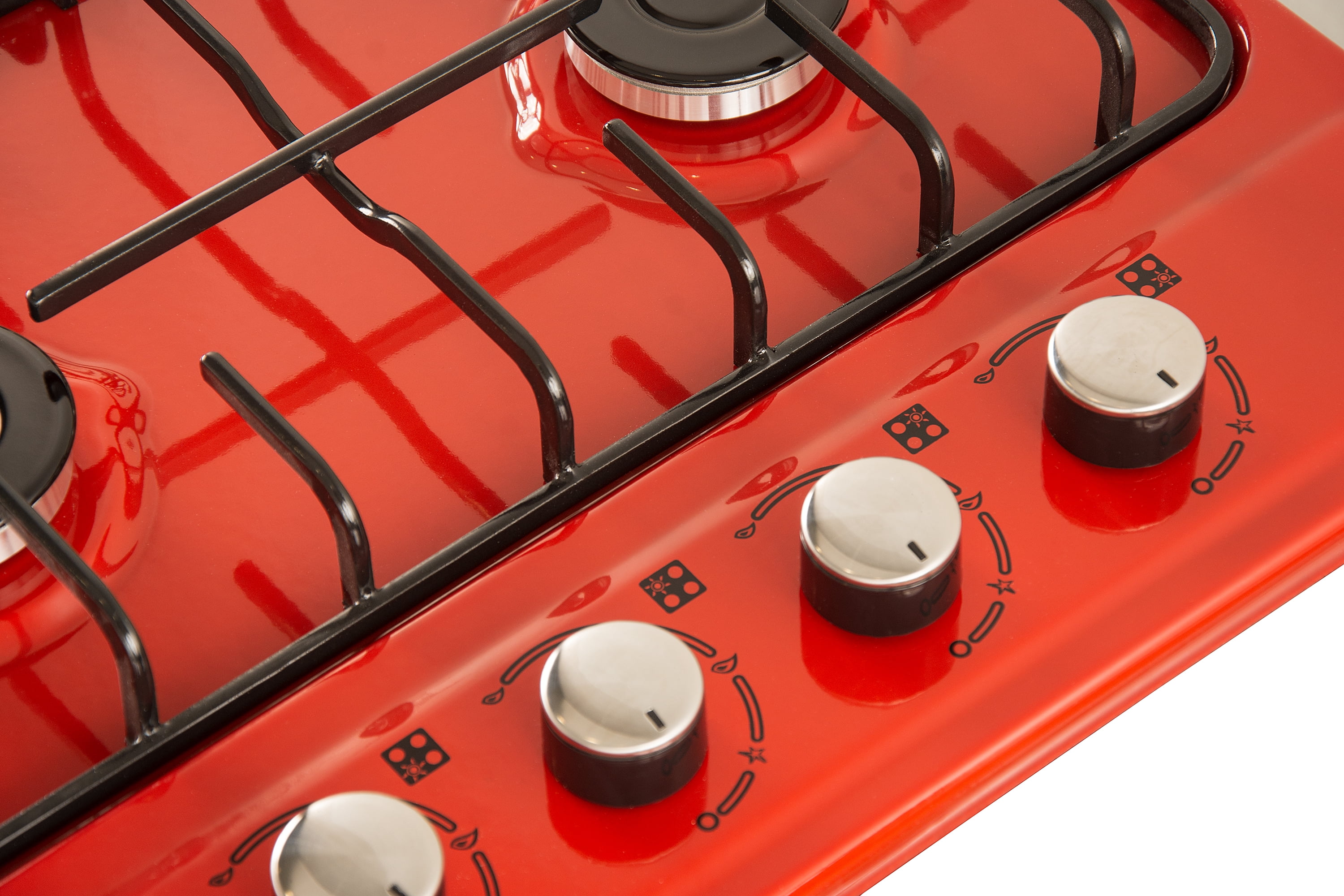 Enameled 24 in Gas Cooktop