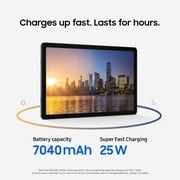 Samsung Galaxy Tab A11+ Widescreen Tablet, 256GB, Android 16, Silver