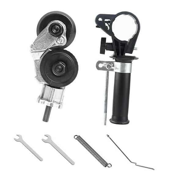 jicheng Electric Drill Plate Cutter Cutting Tool Shear Machine for Steel Copper Iron with Aid Handle