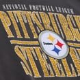 thumbnail image 4 of Men's Mitchell & Ness Black Pittsburgh Steelers Downtown Collection Fleece Sweatshirt, 4 of 4