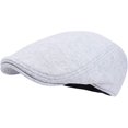 thumbnail image 1 of LAICAIW Men Cotton Newsboy Cap Soft Fit Cabbie Hat, 1 of 5