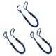 thumbnail image 4 of Greeniant 1 juego de cuerdas de amarre de línea de muelle Bungee para barco de 4 pies, 2 cuerdas, cuerda elástica, cuerda de amarre para Niebieskie żółte kropki 3Conjunto, 4 of 6