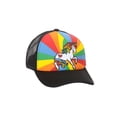 thumbnail image 4 of Unicorn Mesh Trucker Hat, Adult - Black w/ Rainbow, 4 of 5
