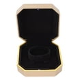 thumbnail image 3 of LED Bracelet Storage Box Portable Elegant Jewelry Bracelet Display Case Organizer for Wedding ProposalGold, 3 of 14