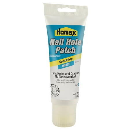 (3 Pack) Homax Nail Hole Patch Spackle White, 5.3