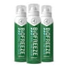 Biofreeze Pain Relief Spray, 4 oz. Aerosol Spray, Pack of 3, Colorless (Packaging May Vary)