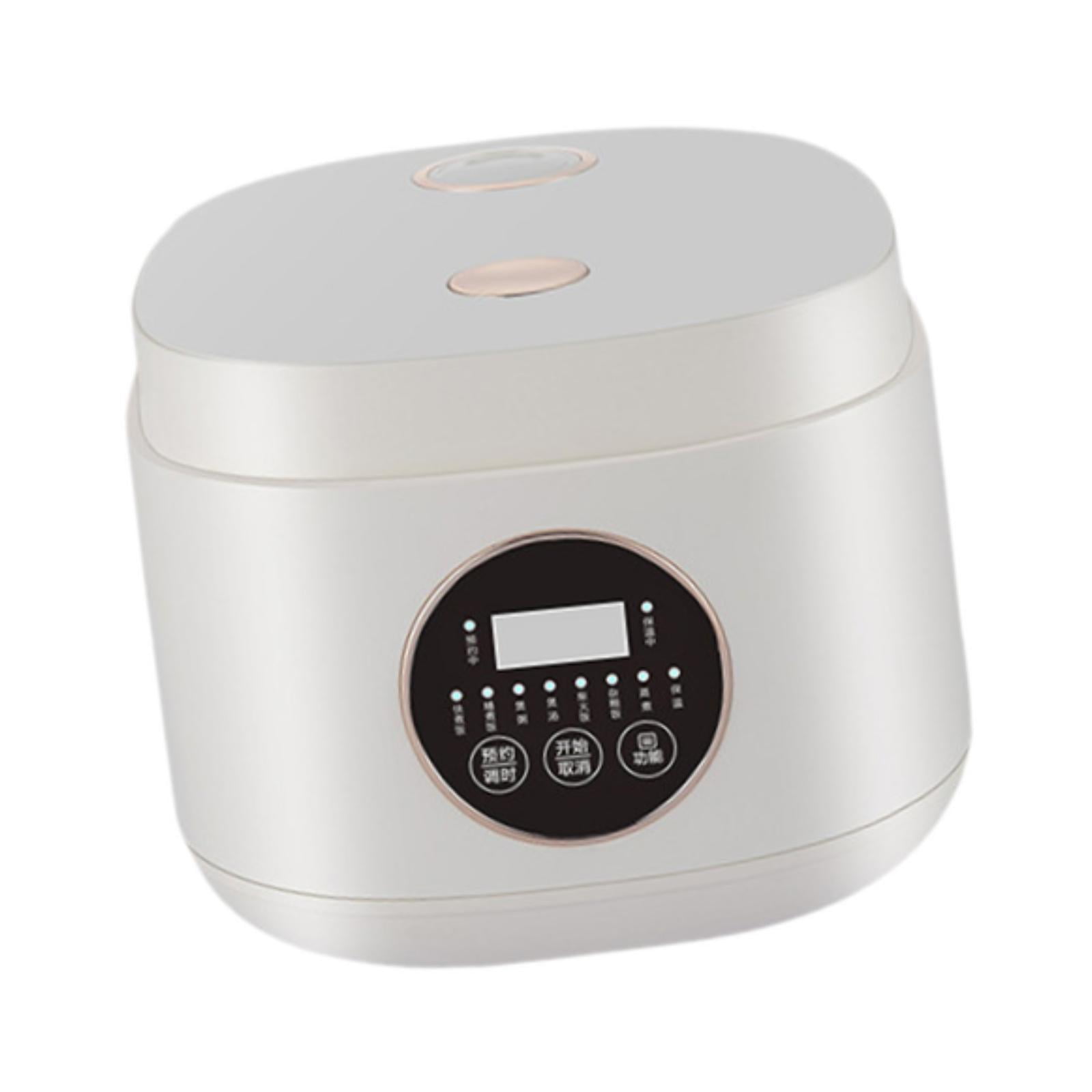 Fiocias Electric Rice Cooker Rice Cooking Pot Portable Auto Keep Warm Multifunctional 2L