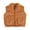 Coffee, variant on Kids Fleece Vest Jacket Warm Sleeveless Coat for Boys Girls Baby Toddler(Pink,12-18M)