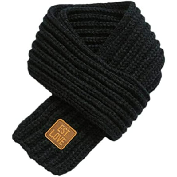 KEINXS Kids Scarf Boys Girls Baby Winter Warm Scarf Women Scarf Children Neck Collar Keep Warm Accessories