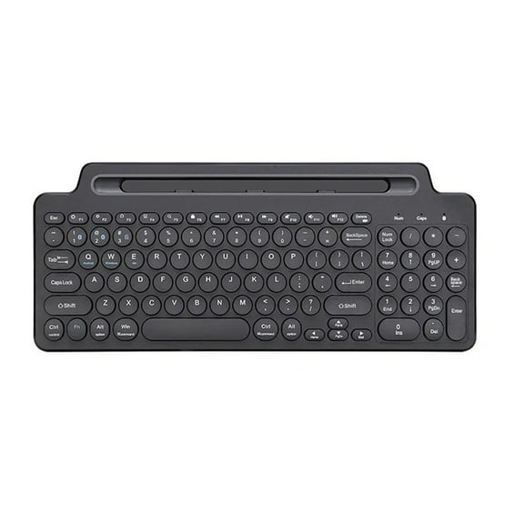 axGear Bluetooth 2.4G Cordless Keyboard Phone Tablet Slot Stand Wireless 3 Devices