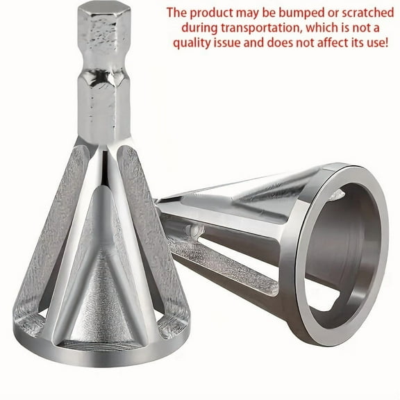 Durable Chamfer & Deburring Drill Bit ā Universal High-Speed Rotary Tool for Rust Removal, Bolt Edge Refinement & Metal, Wood & Plastic Work