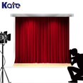 thumbnail image 2 of BSDHOME Polyester Red Curtain Photography Background Stage Backdrop for Kids Show Studio Fond Photos 7x5ft, 2 of 4