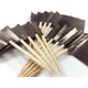 thumbnail image 4 of 100 Pcs Black Flag Toothpicks Pure Black Flags Cupcake Toppers Decorations, Mini Small Color Flag Cupcake Pick Sticks Cocktail Toothpick Flag Cake Top, 4 of 4