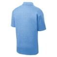 thumbnail image 6 of Yellow Rooster Men's PosiCharge RacerMesh Polo Shirts True Royal Heather M, 6 of 6