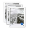 thumbnail image 2 of (3 pack) Mainstays 8x10 Linear Gallery Wall Picture Frame, White, Set of 3, 2 of 9