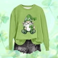 thumbnail image 2 of Camiseta de Manga Larga de la Mujer Grinch Navidad Impresa Casual con Detalle de la Manga Festiva, Camisetas de Navidad de Manga Larga de la Mujer, 2 of 5