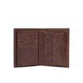 thumbnail image 3 of Cartera Fossil Derrick de cuero marrón oscuro para hombre, 3 of 3