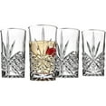 thumbnail image 2 of Dublin Crystal Platinum Rim Highball Glass 12oz, Set of 4, 2 of 3