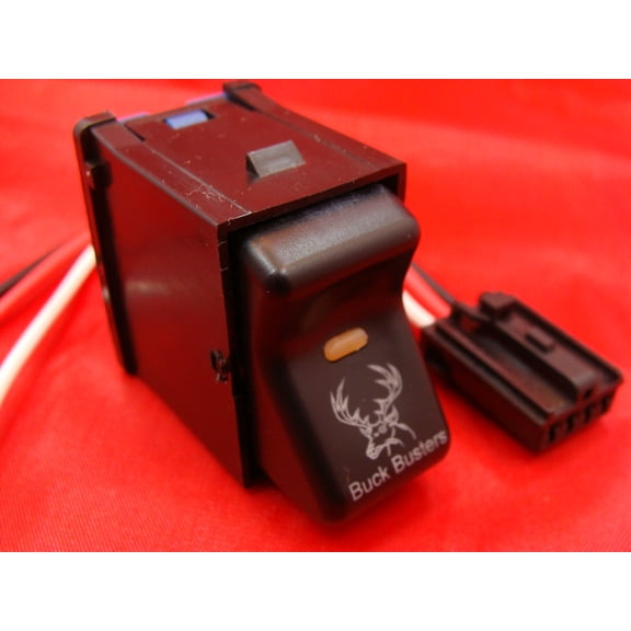 Jeep TJ Rocker Switch Buck Emblem for after marker lighting and accessories