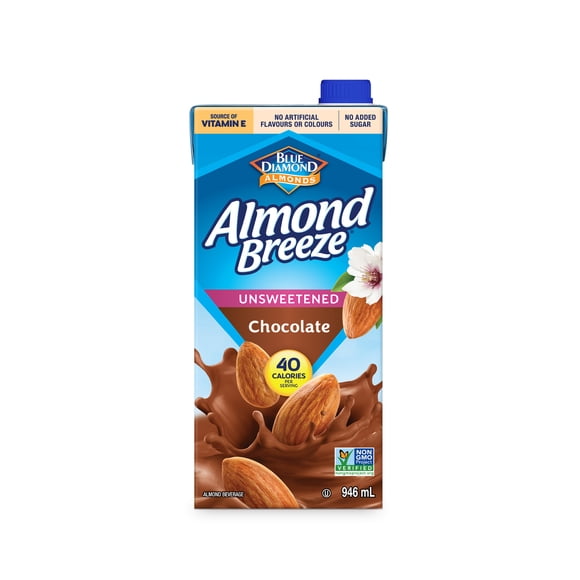 Blue Diamond Unsweetened Chocolate Almond Breeze