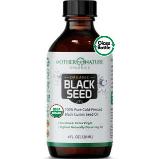 Spring Valley Organic Cold-Pressed Black Seed Oil, Liquid Dietary  Supplement, 6 fl oz 