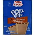 thumbnail image 2 of Pop-Tarts Frosted Brown Sugar Cinnamon Toaster Pastries, 6 Pouches (12 Pastries), 3.3 oz Each, Microwave Friendly Snack, 2 of 5