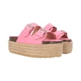 thumbnail image 1 of Sandalia De Plataforma con Yute para Mujer Cabra Piel&nbsp;Rosa Platonia LAIA-02-ROSA, 1 of 8
