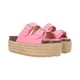 thumbnail image 1 of Sandalia De Plataforma con Yute para Mujer Cabra Piel&nbsp;Rosa Platonia LAIA-02-ROSA, 1 of 8
