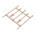 thumbnail image 4 of BRIGHTFUFU Foldable Mini Fence Iron Garden Decoration Retro Style 1Pcs, 4 of 8