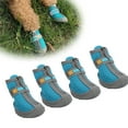 thumbnail image 3 of Dog Shoes Lightweight Outdoor Breathable High Elasticity Adjustable Non-Slip Boots Pet Accessory For Small Puppy Dogs, 3 of 8