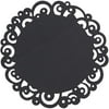 Wilton Black Swirl 12-Inch Cake Doilies, 6 Count