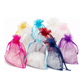 thumbnail image 1 of Lote De 100 Bolsa De Regalo De Organza 10*15 Cm colores, 1 of 5