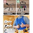 thumbnail image 3 of LLC Steel Material 1/4 Inch Hex Shank Screwdriver Bits Holder Extension Bar - 5pcs Set, 3 of 5