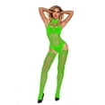 thumbnail image 5 of Lolmot Pantyhose for Women Plus Size Opaque Sexy Cut Out Lingerie Fishnet Open Crotch Seamless Mesh Stockings Bodysuit, 5 of 5