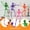 5(color), variant on Joyfy 12 PCS 6" Posable Halloween Skeleton Decor for Home Yard, Spooky Scene