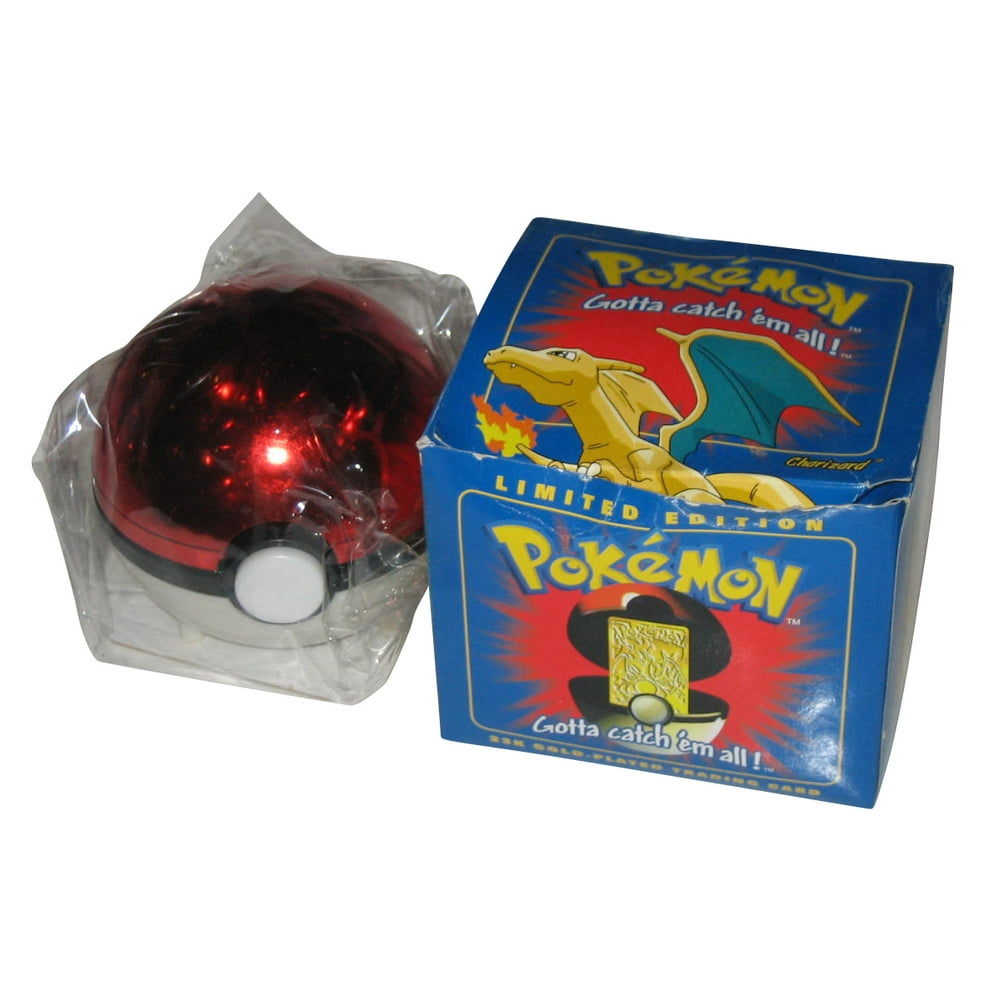 Pokemon Limited Edition 23K GoldPlated Charizard Trading Card w