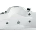 thumbnail image 5 of 5 ft. Right Drain Corner Alcove Whirlpool Bathtub in White, 5 of 7