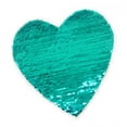 thumbnail image 3 of Heart Sequins Patches, Iron-ons, Patches, Iron-ons, Appliqués, Reversible, 3 of 8